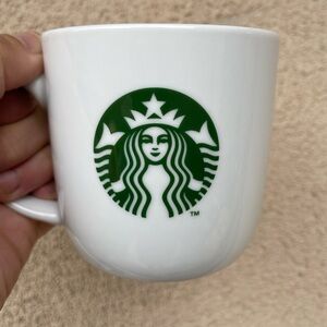 Starbucks White Ceramic Mug Cup